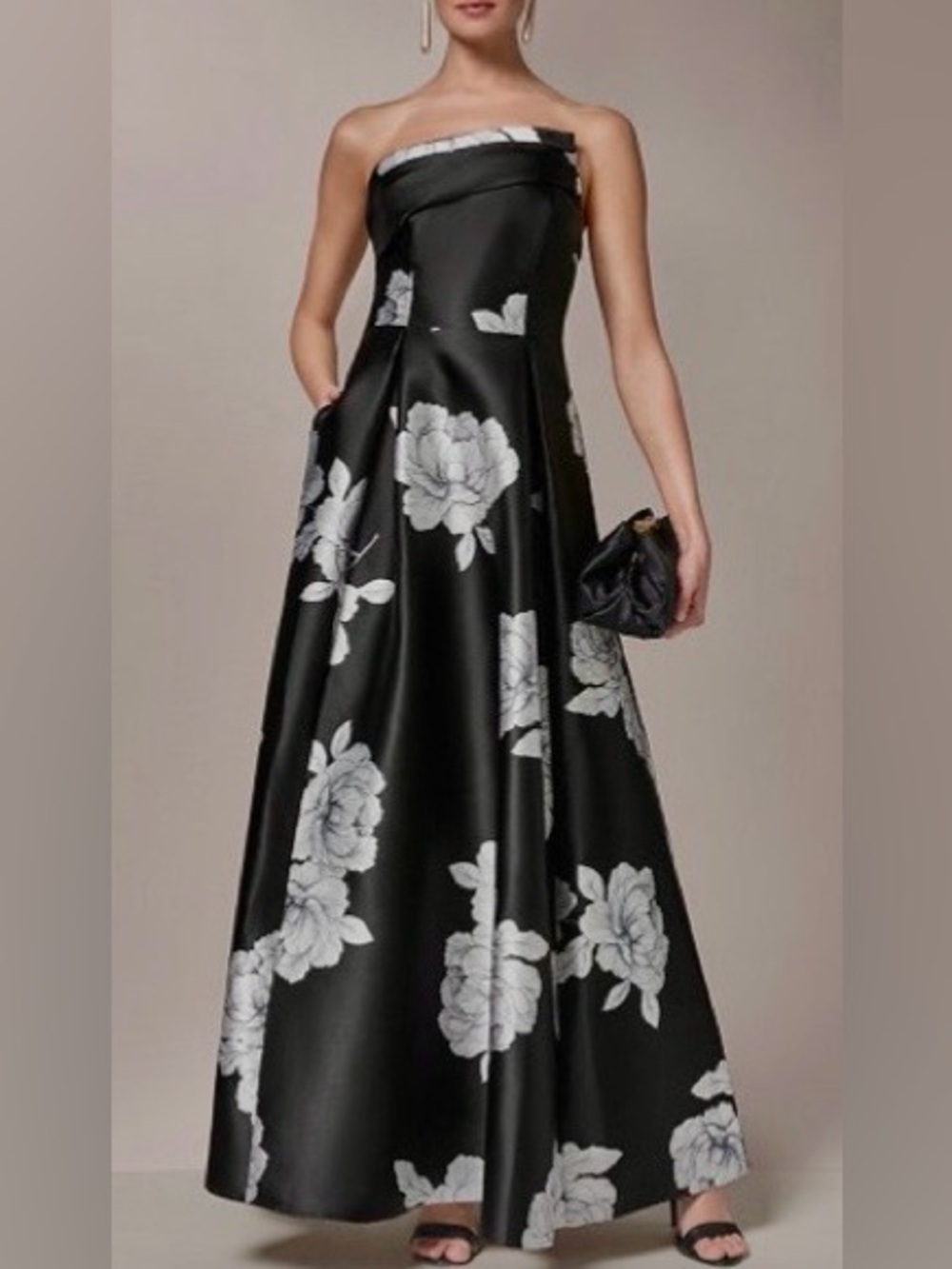 🖤 Donna Karan New York Strapless Ball Gown 🖤